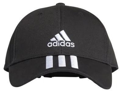 Produktbild von Adidas - Baseball-Mütze für Herren, Baumwolltwill GT14398 (Einheitsgröße) (Schwarz/Weiß)