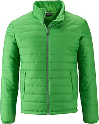 Produktbild von Men's Padded Jacket Leichte, wattierte Steppjacke green, Gr. M
