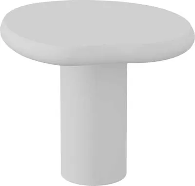 Immagine prodotto di Tavares side table - 58x50x50cm - forma organica - ecru