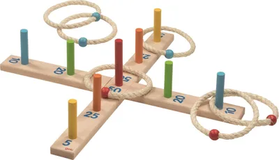 Produktbild von Ringwurfspiel mit 6 Sisalringen