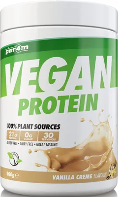 Produktbild von Per4m Plant Protein (900g) Vanilla Creme - Eiweiße - Veganes Eiweiß