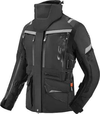 Produktbild von Seca Arrakis III wasserdichte Damen Motorrad Textil Jacke, schwarz, XL