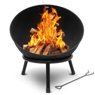Image de HEAT Panier à feu sur pied Kappa Black Ø 56 cm