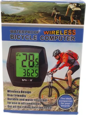 Produktbild von SPGOOD Fahrradcomputer Outdoor Elektronik IP54 Wasserdicht 21 Funktionen Bluetooth