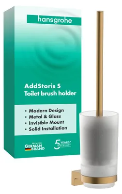Produktbild von Hansgrohe 41782140 Toilettenbürstenhalter AddStoris S