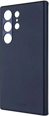 Produktbild von Schutzhülle für Galaxy S24 Ultra, Fixed MagLeather MagSafe, Blau