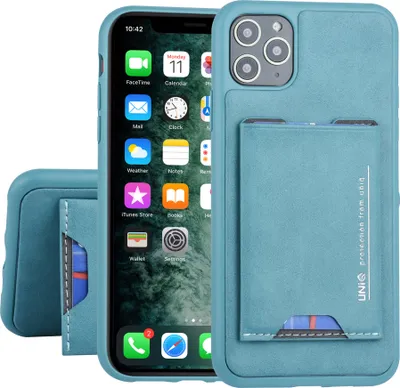 Produktbild von UNIQ Accessory Apple iPhone 11 Pro Max Green Back cover case - Card holder