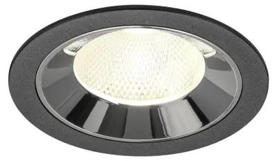 Productafbeelding van Inbouwspot Numinos L zwart/chroom 4000K - 20gr