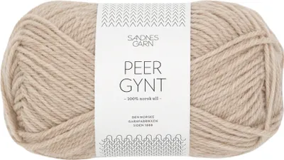 Produktbild von Sandnes Peer Gynt 50g - 100% Schurwolle Hellbeige meliert 3021