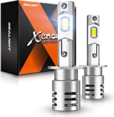 Produktbild von SEALIGHT H1 LED Scheinwerfer , 30.000 lm, 800 % heller, 2er-Pack
