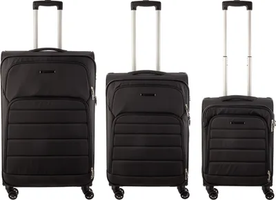 Produktbild von Franky T1-B Trolley DR Spinner 3er SET 55/65/75er Größe S/M/L black