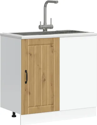 Produktbild von "2026 Promotion" Küchenunterschrank - Sideboard Küche - Lucca Artisan-Eiche Holzwerkstoff - Mehrzweckschrank CC31388