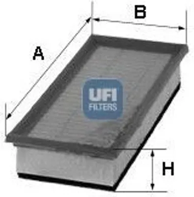Produktbild von Luftfilter UFI 30.364.00 für VW Golf IV Schrägheck (1J1) Filtereinsatz