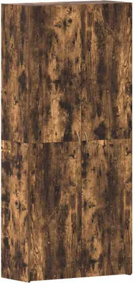 Immagine prodotto di vidaXL Scarpiera multicolore 80 x 35,5 x 180 cm Materiale a base di legno