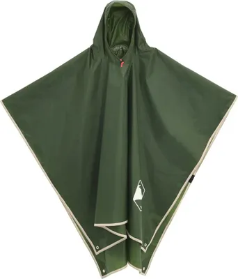 Obrázok produktu pre vidaXL Pláštenka s kapucňou 2 v 1 zelená 223x145 cm