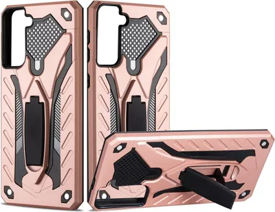 Produktbild von König Design Hülle kompatibel mit Samsung Galaxy S21 Kunststoff Soft Handyhülle - Handy Case Rosa