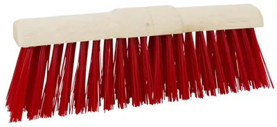 Produktbild von Betra Besenkopf - Outdoor-Besen - rot -Holz/Kunstfaser - 45 cm