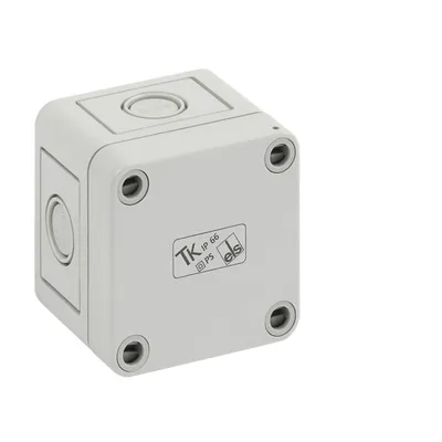Produktbild von SPELS Leergehäuse u. Deckel PS 77-6-m PS77-6-flammwidrig m.metr. Vorprägung