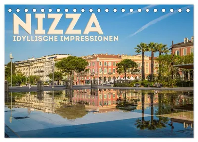 Produktbild von NIZZA Idyllische Impressionen (Tischkalender 2027 DIN A5 quer), CALVENDO Monatskalender