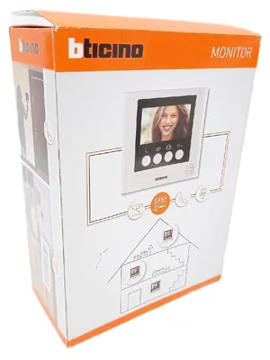 Produktbild von Bticino 332253 Ersatz-Display 4 3 Zoll für Video-Sprechanlagen 2 Kabel Perlweiß