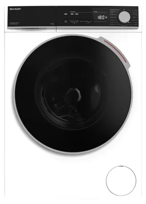 Produktbild von SHARP Waschtrockner 9 kg / 6 kg 1400 U/min Inverter Motor WiFi AquaStop Weiß ES-WNDB914CWNAD-DE
