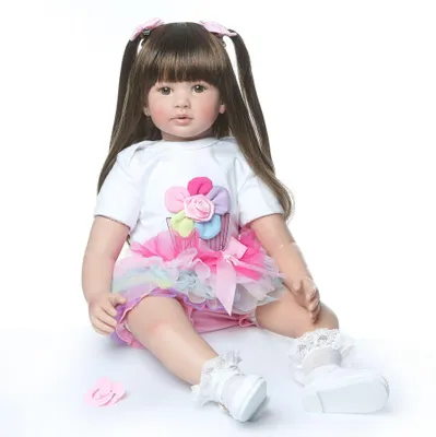 Zdjęcie produktu dla Lalka "noworodek", 60 cm, miękki korpus,  , waga 1,5 kg, zalecany wiek: 14+