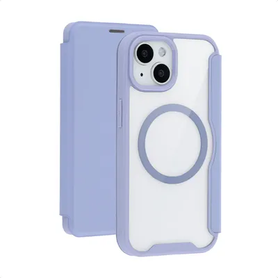 Image de imoshion Étui transparent avec MagSafe pour l'iPhone 15 d'Apple - Lilas