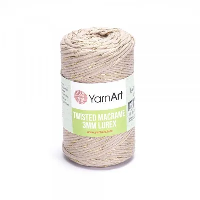 Obrázek produktu pro Twisted Macrame Polyester 3mm příze 4 x 250 g 753