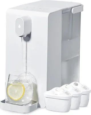 Produktbild von Warmwasserbrunnen 3,4 Liter 2000 W mit 5 Temperaturstufen und Filterfunktion
