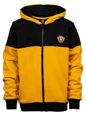 Produktbild von SG Dynamo DresdenKinder Kapuzenjacke schwarz-gelb