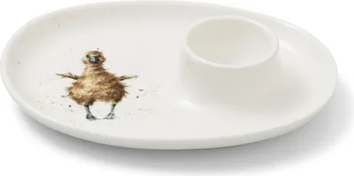 Produktbild von Wrendale Designs Porzellan Eierbecher Enten-Küken mit Ablage