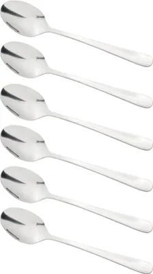 Image de SET DE 6 CUILLÈRES À THÉ BRILLANTES KiNGHOFF KH-1336