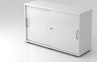 Produktbild von Schiebetürschrank 1752S BM, 2 OH 120 x 40 x 74,8 cm (BxTxH)