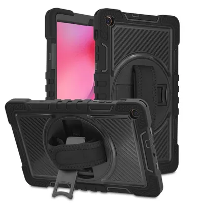 Zdjęcie produktu dla Techsuit Etui StripeShell 360 - Samsung Galaxy Tab A8 10,5 (2021) - Czarne