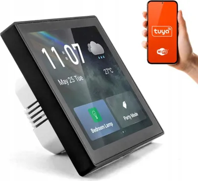 Obrázek produktu pro Tuya Dálkové ovládání s dotykovou obrazovkou Zigbee Gateway LCD Control Panel WiFi Bluetooth