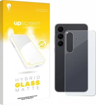 Produktbild von upscreen Entspiegelungs Schutzglas für Samsung Galaxy S25 FE Enterprise Edition (Rückseite) Schutzfolie Panzer Folie Glas Display Schutz matt