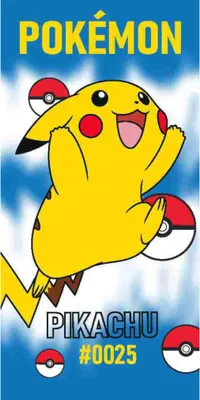 Obrázek produktu pro Pokemon osuška #0025 70 x 140 cm - bavlna
