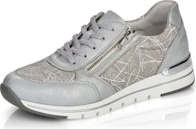 Produktbild von Remonte Sneaker - Grau Synthetik Größe: 43 Normal