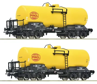 Image de Roco 6600199 H0 Lot de 2 wagons-citernes de la DR