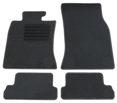 Fußmatten-Set für Mini R57 Cabrio, 03/2009-02/2016, 4-teilig, Schwarz