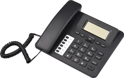 Obrázok produktu pre Telefón so šnúrou Stolný telefón DTMF/FSK Podpora duálneho systému Handsfree/presmerovanie/rýchle vytáčanie/rýchla voľba/ovládanie hlasitosti Zabudovaný čip IC Vysokokvalitný zvuk