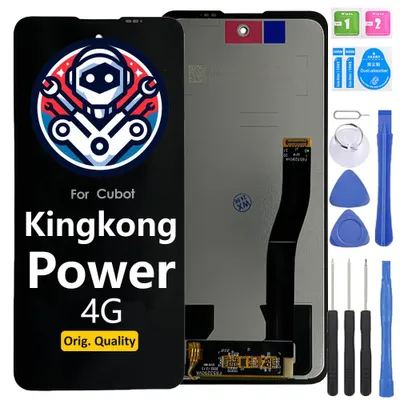 LCD-Touchscreen für Cubot KingKong Power, inkl. Werkzeug