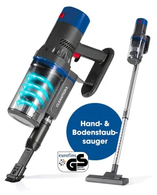 Image de 'CLEANmaxx aspirateur à main et à poussière - sans fil - 12 kPa et réservoir à poussière de 0,8 L