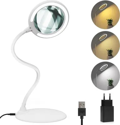 Obrázok produktu pre LED lampa na podlahu so štandardným zväčšovacím sklom