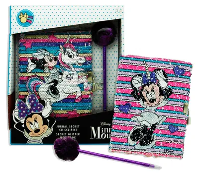 Zdjęcie produktu dla Sekretny notatnik Disney Minnie Mouse - idealny dla małych skrytobójców