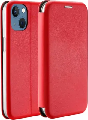 Image de Beline Book Magnétique Iphone 15 Plus 6,7" Rouge/Rouge