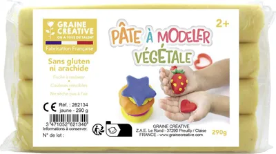 Image de Pâte à modeler végétale jaune
