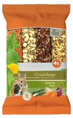 Produktbild von JR Farm 450gx4 Grainless Farmys XXL Veggie
