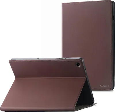 Productafbeelding van Accezz Classic Tablet Case voor de Samsung Galaxy Tab A9 Plus - Bruin