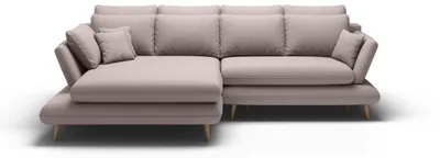Obrázek produktu pro Látková pohovka ve tvaru L obývací prostor rohová pohovka moderní design béžová pohovka pohovky